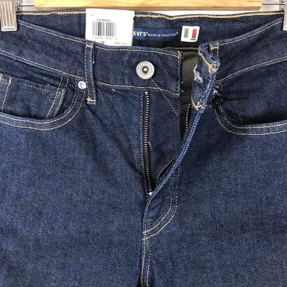 NWT Levi’s 721 Selvedge High Rise Skinny Jeans Size 25 - Picture 9 of 13